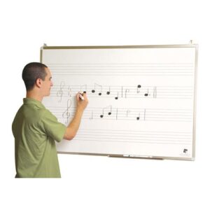 Large frame with 4 Staves (120 x 80 cm)