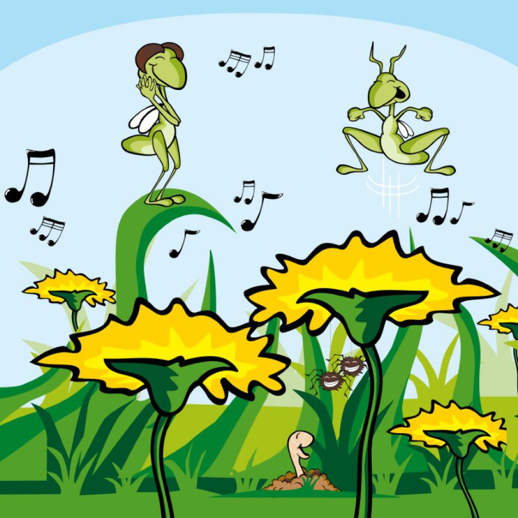 O gafanhoto que era canhoto - Original Cantado