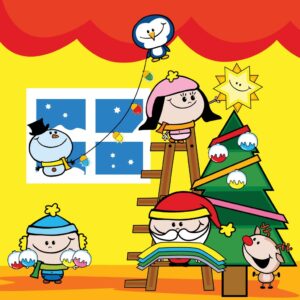 O Natal é muito colorido